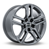 RTX Wheels - Kita - Gunmetal - Gunmetal - 17" x 8", 45 Offset, 5x114.3 (Bolt Pattern), 64.1mm HUB