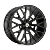 Asanti Black - ABL-21 LEO - Black - GLOSS BLACK - 20" x 10.5", 38 Offset, 5x120 (Bolt Pattern), 74.1mm HUB