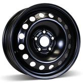 RSSW - Steel - Black - Black - 17" x 7", 52 Offset, 5x108 (Bolt Pattern), 63.4mm HUB