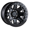 Black Rhino - RIFT BEADLOCK - Gunmetal - MATTE BLACK - 17" x 8.5", -38 Offset, 5x127 (Bolt Pattern), 71.5mm HUB