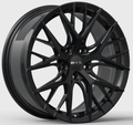 RTX Wheels - Valkyrie - Black - Gloss Black - 18" x 8", 38 Offset, 5x112 (Bolt Pattern), 73.1mm HUB
