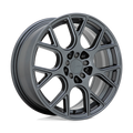 Ruff - DRIFT - Gunmetal - Gloss Gunmetal - 18" x 8", 38 Offset, 5x100, 114.3 (Bolt Pattern), 72.1mm HUB