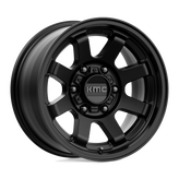 KMC Wheels - KM723 TRAIL - Black - SATIN BLACK - 17" x 8.5", 0 Offset, 5x127 (Bolt Pattern), 71.5mm HUB