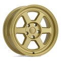 Black Rhino - RUMBLE - Gold - Gloss Gold - 15" x 7", 15 Offset, 5x114.3 (Bolt Pattern), 76.1mm HUB