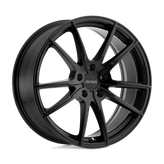 Petrol Wheels - P0A - Black - MATTE BLACK - 17" x 8", 40 Offset, 5x108 (Bolt Pattern), 72.1mm HUB