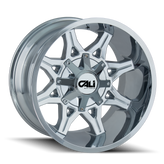 Cali Off-Road - OBNOXIOUS - Chrome - CHROME - 24" x 12", -44 Offset, 8x165.1, 170 (Bolt Pattern), 130.8mm HUB