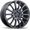 Replika - R190A - Gunmetal - Gloss Gunmetal - 22" x 9.5", 45 Offset, 5x120 (Bolt Pattern), 72.6mm HUB