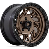 Fuel - D841 RUNNER OR - Bronze - BRONZE WITH BLACK RING - 15" x 10", -43 Offset, 6x139.7 (Bolt Pattern), 108mm HUB