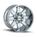 Ion Alloy - 141 - Chrome - CHROME - 20" x 9", 0 Offset, 5x139.7, 150 (Bolt Pattern), 110mm HUB