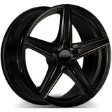 RWC - MB388 - Black - BLACK - 18" x 8", 42 Offset, 5x112 (Bolt Pattern), 66.6mm HUB