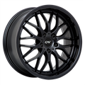 Dai Alloys - Passion - Black - Black Magic - 17" x 7.5", 45 Offset, 5x114.3 (Bolt Pattern), 73.1mm HUB