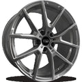 Euro Design - BM9 - Silver - Silver - 18" x 8", 25 Offset, 5x112 (Bolt Pattern), 66.6mm HUB