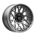 KMC Wheels - KM722 TECHNIC - Gunmetal - ANTHRACITE - 18" x 9", 0 Offset, 5x127 (Bolt Pattern), 71.5mm HUB