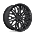 Rotiform - R164 JDR - Black - MATTE BLACK - 22" x 10", 25 Offset, 5x130 (Bolt Pattern), 84.1mm HUB