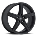 Vision Wheel Street Designs - 469 BOOST - Black - Satin Black - 20" x 8.5", 35 Offset, 5x120 (Bolt Pattern), 73.1mm HUB