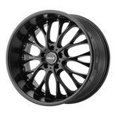 Helo - HE890 - Black - SATIN BLACK - 20" x 8.5", 35 Offset, 5x114.3 (Bolt Pattern), 72.56mm HUB