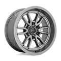 Fuel - D789 CLASH - Gunmetal - GUN METAL - 18" x 9", -12 Offset, 6x139.7 (Bolt Pattern), 106.1mm HUB