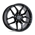 TSW Wheels - SILVANO - Black - GLOSS BLACK - 18" x 8.5", 20 Offset, 5x114.3 (Bolt Pattern), 76.1mm HUB