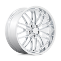 US Mag - U140 SANTA CRUZ - Chrome - CHROME - 22" x 9", 15 Offset, 5x127 (Bolt Pattern), 78.1mm HUB