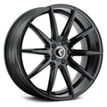 Kraze Wheels - KR194 - Black - GLOSS BLACK - 20" x 8.5", 38 Offset, 5x114.3 (Bolt Pattern), 72.6mm HUB