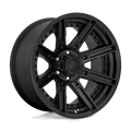 Fuel - D709 ROGUE - Black - MATTE BLACK - 20" x 10", -18 Offset, 6x135 (Bolt Pattern), 87.1mm HUB