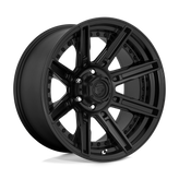 Fuel - D709 ROGUE - Black - MATTE BLACK - 20" x 10", -18 Offset, 6x135 (Bolt Pattern), 87.1mm HUB