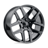 OE Creations - PR192 - Black - GLOSS BLACK - 20" x 9", 19 Offset, 5x139.7 (Bolt Pattern), 78.1mm HUB