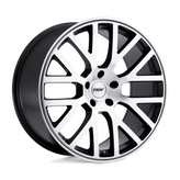 TSW Wheels - DONINGTON - Gunmetal - Gunmetal Mirror Cut Face - 19" x 9.5", 40 Offset, 5x112 (Bolt Pattern), 72.1mm HUB