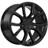 ART - Replica 169 - Black - Gloss Black - 20" x 9.5", 45 Offset, 5x130 (Bolt Pattern), 71.5mm HUB