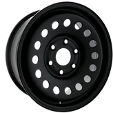 Envy Wheels - NX4 STEEL WHEEL - Black - FLAT BLACK - 17" x 7", 31 Offset, 6x139.7 (Bolt Pattern), 78.1mm HUB