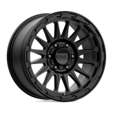KMC Wheels - KM542 IMPACT - Black - SATIN BLACK - 18" x 9", 18 Offset, 6x139.7 (Bolt Pattern), 106.1mm HUB