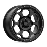 KMC Wheels - KM541 DIRTY HARRY - Black - TEXTURED BLACK - 18" x 8.5", 18 Offset, 5x150 (Bolt Pattern), 110.1mm HUB