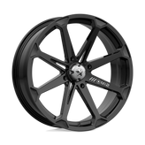 MSA Offroad Wheels - M12 DIESEL - Black - GLOSS BLACK - 20" x 7", 10 Offset, 4x156 (Bolt Pattern), 132mm HUB