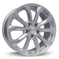 RTX Wheels - Hesse - Silver - Silver - 17" x 7.5", 45 Offset, 5x112 (Bolt Pattern), 66.6mm HUB