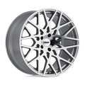 TSW Wheels - VALE - Silver - Silver with Mirror Cut Face - 20" x 10", 40 Offset, 5x120 (Bolt Pattern), 76.1mm HUB