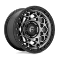 Fuel - D784 UNIT - Gunmetal - GUNMETAL WITH MATTE BLACK RING - 17" x 9", -12 Offset, 6x135 (Bolt Pattern), 87.1mm HUB