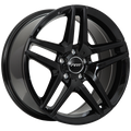 ART - Replica 60 - Black - Gloss Black - 18" x 8.5", 45 Offset, 5x112 (Bolt Pattern), 66.6mm HUB