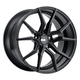 XO Luxury Wheels - VERONA - Black - Matte Black - 22" x 10.5", 25 Offset, 5x115 (Bolt Pattern), 71.5mm HUB