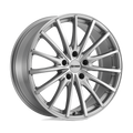 Petrol Wheels - P3A - Silver - SILVER WITH MACHINED CUT FACE - 17" x 8", 40 Offset, 5x110 (Bolt Pattern), 72.1mm HUB