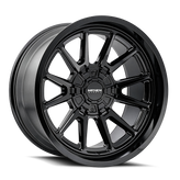 Mayhem - INTREPID - Black - GLOSS BLACK - 20" x 10", -24 Offset, 6x135, 139.7 (Bolt Pattern), 106mm HUB