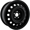Envy Wheels - NX4 STEEL WHEEL - Black - FLAT BLACK - 16" x 6.5", 44 Offset, 5x100 (Bolt Pattern), 57.1mm HUB