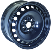 RTX Wheels - Steel Wheel - Black - Black - 18" x 8", 40 Offset, 5x120 (Bolt Pattern), 64.1mm HUB
