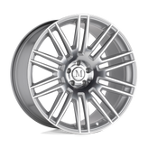 Mandrus - ESTATE - Silver - SILVER WITH MIRROR FACE - 21" x 9.5", 30 Offset, 5x112 (Bolt Pattern), 66.6mm HUB