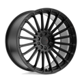 TSW Wheels - TURBINA - Black - Matte Black - 18" x 8.5", 38 Offset, 5x100 (Bolt Pattern), 72.1mm HUB