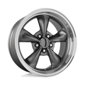 OE Creations - PR106 - Gunmetal - ANTHRACITE MACHINED - 17" x 8", 0 Offset, 5x114.3 (Bolt Pattern), 73.1mm HUB