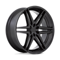 DUB - S269 DIRTY DOG - Black - ALL MATTE BLACK - 26" x 10", 25 Offset, 6x139.7 (Bolt Pattern), 106.1mm HUB