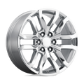 OE Creations - PR196 - Chrome - CHROME - 20" x 9", 24 Offset, 6x139.7 (Bolt Pattern), 78.1mm HUB