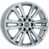 Mak Wheels - SAFARI6 - Silver - SILVER - 20" x 8.5", 30 Offset, 6x139.7 (Bolt Pattern), 100.1mm HUB