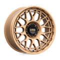 KMC Wheels - KM722 TECHNIC - Bronze - MATTE BRONZE - 20" x 9", 18 Offset, 6x139.7 (Bolt Pattern), 106.1mm HUB