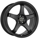 720 Form - FF6 - Black - Satin Black - 18" x 8.5", 35 Offset, 5x114.3 (Bolt Pattern), 73.1mm HUB